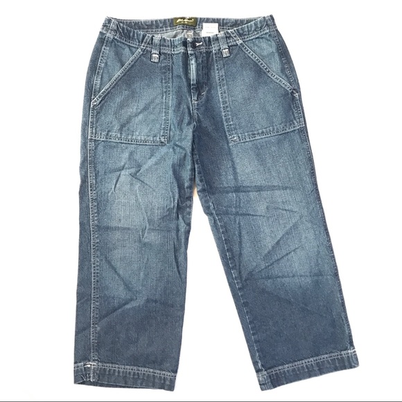 Eddie Bauer Denim - Eddie Bauer cropped cotton jeans capri Sz 6
